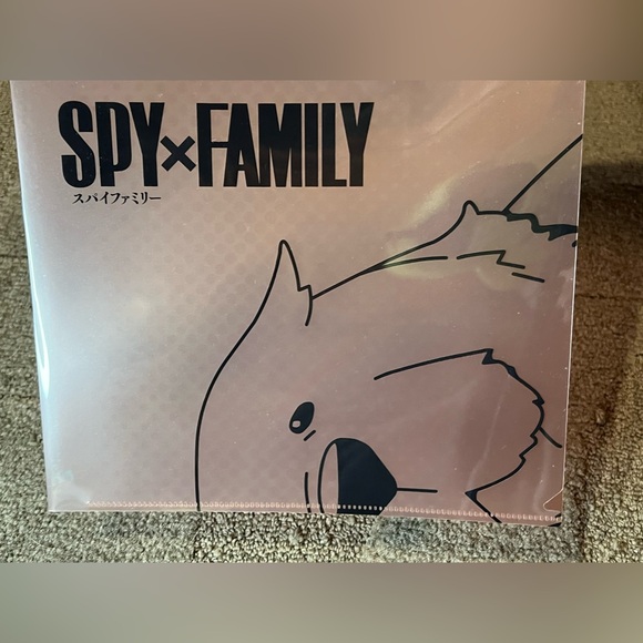 Spy x Family Anya Forger Clear File Folder Japan Exclusive Officially Licensed - Picture 4 of 8